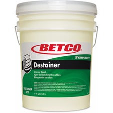Betco Symplicity Destainer Ready-To-Use - 864 oz (54 lb) - Unscented, Stain Resistant, Spill Resistant - Amber, Orange - 1 Each