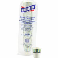 Genuine Joe 3 oz Cold Cups 3 fl oz - Paper - Cold Drink, Beverage - 50 / Pack