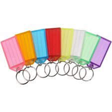 Sparco Wall Mount Key Rack 8 x Key Tag - 2.80" Height x 10.50" Width x 0.50" Length - Assorted - 1 Set
