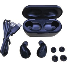 Compucessory Earset Wireless - Bluetooth - Earbud - In-ear - Black