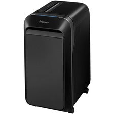 Fellowes Powershred LX190 Cross-cut Shredder Continuous Shredder - Cross Cut - 20 Per Pass - for shredding Staples, Paper, Paper Clip, Credit Card, Junk Mail - 30 Minute Run Time - Black
