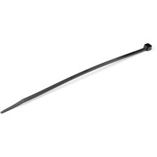 StarTech.com 100 Pack 8" Cable Ties - Black Large Nylon/Plastic Zip Tie Cable Tie - Black - 8" Length - Nylon 66 - 100 / Pack - TAA Compliant