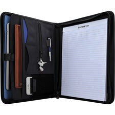 Samsonite Carrying Case (Portfolio) Tablet - Black Scuff Resistant, Scratch Resistant - Ballistic Fabric Body - 13.1" Height x 1.6" Width x 10.3" Depth - 1 Each