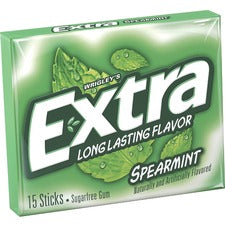 Mars Spearmint Flavored Chewing Gum Spearmint - 10 / Box
