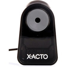 X-Acto Mighty Mite Electric Pencil Sharpener AC Supply Powered - Black - 1 Each