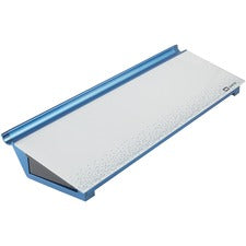 Quartet Dots Glass Dry-Erase Desktop Computer Pad 18" (1.5 ft) Width x 6" (0.5 ft) Height - White/Blue Glass Surface - Rectangle - Horizontal - Desktop - 1 Each