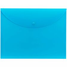 Smead Letter Filing Envelope 8 1/2" x 11" - Teal - 10 / Box
