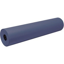 Tru-Ray Construction Paper Art Roll Art Project, Mural, Banner - 36" Width x 500 ft Length - Blue - Sulphite - 1 Roll