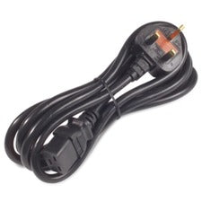 APC by Schneider Electric 8ft Standard Power Cord 230 V AC - Black - 8 ft Cord Length - 1 Each