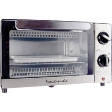 HAUS-MAID Toaster Oven Toast, Bake, Broil, Bake - Gray