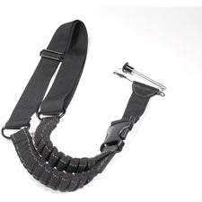 Victory VP91 Carry Strap Adjustable - 2" Height x 3" Width x 7.5" Length - Black - Ballistic Nylon - 1 Each
