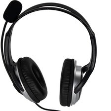 Spracht ZUM-WD-USB-2 Headset Stereo - USB - Wired - 2.2 Kilo Ohm - 100 Hz to 10 kHz - Over-the-head - Binaural - Circumaural - 5 ft Cable - Noise Cancelling Microphone - Noise Canceling