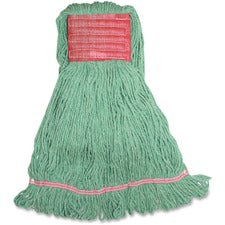 Genuine Joe Synthetic Blend Large Mophead Large - Rayon, Cotton, Rayon, Fiber - 1 Each