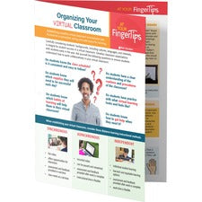 Shell Education Organizing Virtual Classroom Guide Printed Book 4 Pages - Book - Grade K-12 - Multilingual