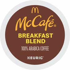 McCaf&eacute;&reg; K-Cup Breakfast Blend Coffee Compatible with Keurig Brewer - Light - K-Cup - 24 / Box