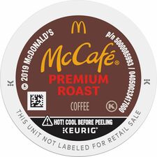 McCaf&eacute;&reg; K-Cup Premium Roast Coffee Compatible with Keurig Brewer - Medium - K-Cup - Premium Roast - 24 / Box