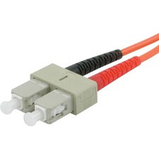 C2G 15m SC-ST 62.5/125 OM1 Duplex Multimode PVC Fiber Optic Cable - Orange 49.21 ft Fiber Optic Network Cable for Network Device, ATM, Multimedia Device - First End: 2 x SC Network - Male - Second End: 2 x ST Network - Male - Patch Cable - OFNR, Riser - 6