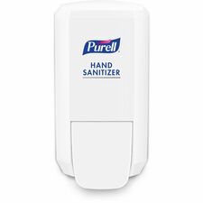 PURELL&reg; CS2 Hand Sanitizer Dispenser (4142-06) for CS2 Hand Sanitizer Refills Manual - 1.06 quart Capacity - Durable, Wall Mountable, Compact, Push Button - White - 1 Each