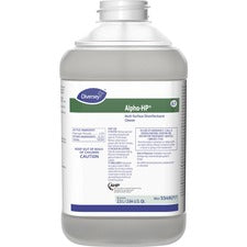 Diversey Alpha-HP Multi Disinfectant Cleaner 84.5 fl oz (2.6 quart) - Citrus Scent - Clear - 2 / Carton