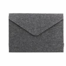 Smead Soft Touch Tabloid Expanding File 11" x 17" - 2" Expansion - Gray - 12 / Carton