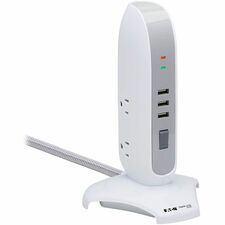 Tripp Lite series TLP66USB 5-Outlet Surge Suppressor/Protector 5 x NEMA 5-15R, 4 x USB - 1800 VA - 1200 J - 120 V AC Input - 6 ft
