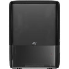 TORK Mini Continuous Hand Towel Dispenser Black 1230 x Towel - 19.3" Height x 14.4" Width x 4" Depth - Plastic - Black - 1 / Carton