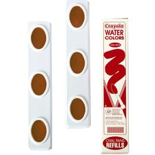 Crayola Watercolor Paint Refill Brown - Washable - 1 Each