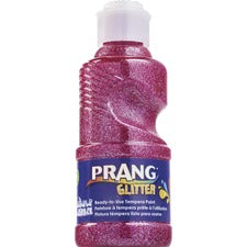 Prang Ready-to-Use Glitter Paint Glitter Pink - 8 fl oz - Washable - 1 Each