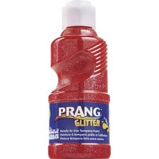Prang Ready-to-Use Glitter Paint Glitter Red - 8 fl oz - Washable - 1 Each