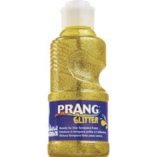 Prang Ready-to-Use Glitter Paint Glitter Yellow - 8 fl oz - Washable - 1 Each