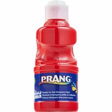 Prang Ready-to-Use Washable Tempera Paint Red - 8 fl oz - Washable - 1 Each