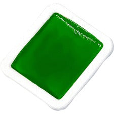 Prang Half-Pan Watercolors Refill Green - 1 Dozen