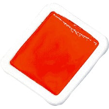 Prang Half-Pan Watercolors Refill Red Orange - 1 Dozen