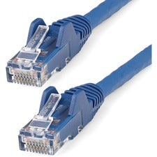StarTech.com 1ft LSZH CAT6 Ethernet Cable - Blue Snagless Patch Cord 1 ft Category 6 Network Cable for Network Device, Server, Router, VoIP Device, PoE-enabled Device, Notebook, Security Camera, NAS, Workstation, Network Card, IPTV - First End: 1 x RJ-45