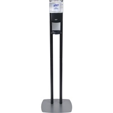 PURELL&reg; ES6 Dispenser Floor Stand Freestanding - ABS Plastic - Gray