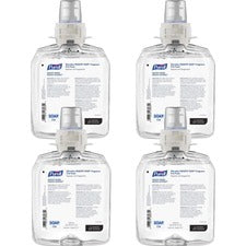 PURELL&reg; CS4 Education HEALTHY SOAP Fragrance Free Foam Refill Fragrance-free Scent - 1.32 quart - Dirt Remover, Kill Germs - Hand, Skin, School - Moisturizing - Dye-free - 4 / Carton