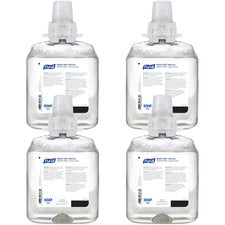 PURELL&reg; CS4 HEALTHY SOAP Mild Foam Refill 1.32 quart - Dirt Remover, Kill Germs - Hand - Moisturizing - Dye-free, Fragrance-free - 4 / Carton