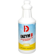 Big D Bacteria/Enzyme Culture with Deodorant 32 fl oz (1 quart) - Citrus Scent - Deodorant, Enzyme-free, Odor Neutralizer - White - 1 Each