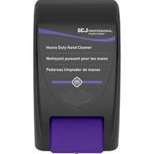 SC Johnson Hand Soap 2000 Manual Dispenser Manual - 2.11 quart Capacity - Durable, Antimicrobial, Locking Mechanism, Site Window - Black - 1 Each
