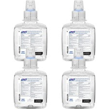 PURELL&reg; Hand Sanitizer Foam Refill 1.27 quart - Kill Germs - School, Hand - Dye-free, Fragrance-free, Hygienic - 4 / Carton