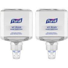 PURELL&reg; VF PLUS Hand Sanitizer Gel Refill 1.27 quart - Pump Dispenser - Kill Germs, Bacteria Remover - Restaurant, Cruise Ship, Hand - Quick Drying, Fragrance-free, Hygienic, Dye-free - 2 / Carton