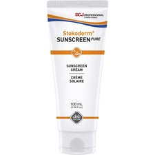 SC Johnson Stokoderm UV Skin Protection Cream Cream - 3.38 fl oz - Tube - SPF 30 - Skin - UV Resistant, Water Resistant, Perfume-free, Non Allergic, Non-irritating, Non-greasy, UVA Protection, UVB Protection Tube - 1 Each
