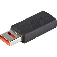 StarTech.com USB Data Transfer Adapter 1 x Type A USB 2.0 USB Male - 1 x Type A USB 2.0 USB Female - Nickel Connector - Black - 1 Each