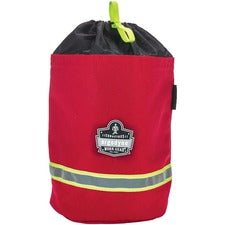 Ergodyne Arsenal 5080L Carrying Case Gear, Belt, ID Card, Full Mask Respirator, SCBA Mask - Red 1000D Nylon Body - 12" Height x 8.5" Width x 8.5" Depth - 1 Each