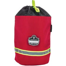 Ergodyne Arsenal 5080 Carrying Case Gear, Belt, ID Card, Full Mask Respirator, SCBA Mask - Red 1000D Nylon Body - 12" Height x 8.5" Width x 8.5" Depth - 1 Each