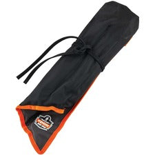 Ergodyne Arsenal 5873 Carrying Case Rugged (Roll Up) Tools - Black Water Resistant - 1680D Ballistic Polyester, Polyester Body - Handle - 22" Height x 26.5" Width - 1 Each