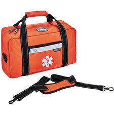 Ergodyne Arsenal 5220 Carrying Case Trauma Kit - Orange 600D Polyester Body - Reflective Trim - 10" Height x 7.5" Width x 16.5" Depth - Small Size - 1 Each