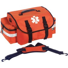 Ergodyne Arsenal 5210 Carrying Case Trauma Kit - Orange 600D Polyester Body - Reflective Stripe - 7" Height x 10" Width x 16.5" Depth - Small Size - 1 Each