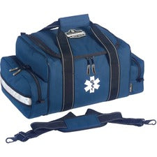 Ergodyne Arsenal 5215 Carrying Case Trauma Kit - Orange 600D Polyester Body - Reflective Stripes - 8.5" Height x 12" Width x 19" Depth - Large Size - 1 Each