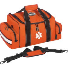Ergodyne Arsenal 5215 Carrying Case Trauma Kit - Blue 600D Polyester Body - Reflective Stripes - 8.5" Height x 12" Width x 19" Depth - Large Size - 1 Each